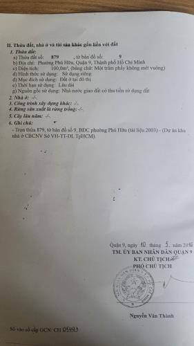 Lô đất sở văn hóa thông tin diện tích 100m giá ngộp - 1