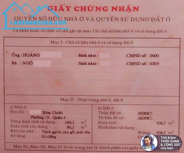 BÁN NHÀ TRỌ HẺM XE HƠI. 64TR/M2. HẺM 5M. XE HƠI NGỦ NHÀ. ĐANG CÓ DÒNG TIỀN 11TR - 2