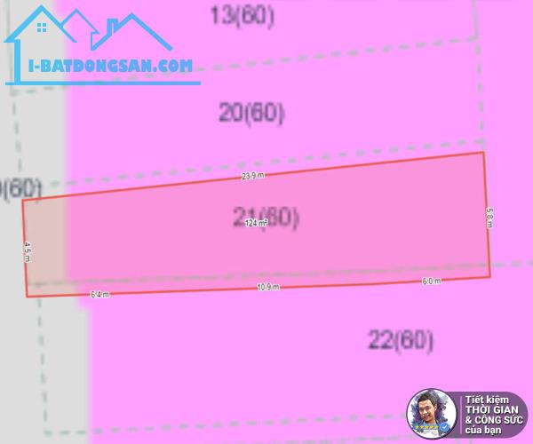 BÁN ĐẤT TRỐNG SIÊU RỘNG 6MX20M. KHÔNG BỊ QUI HOẠCH. HẺM TRƯỚC NHÀ 4M. TIỆN XÂY NHÀ TRỌ - 2