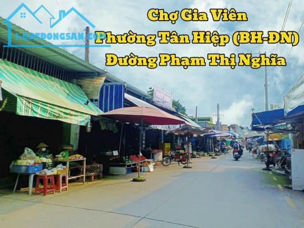 Bán nhà mặt tiền chợ Gia Viên , Tân Hiệp, Biên Hòa, 280m2, giá 6.9 tỷ.