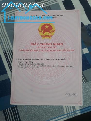 Chính chủ cần bán nhà mặt tiền Hồ Đắc Di, Phường Nam Đồng, Đống Đa, DT 163,4m2, giá 36 tỷ