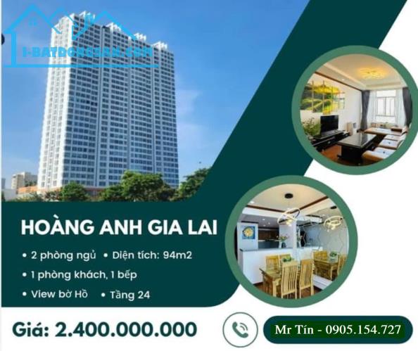 💥💥💥BÁN GẤP CĂN HỘ CHUNG CƯ CC HOÀNG ANH GIA LAI ĐN - TẦNG 24 - DT: 94M2 –NHỈNH 2 TỶ. - 5