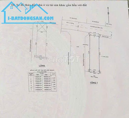 Bán Nhà Hẻm 184 / Lê Đình Cẩn, 4x17 , Gía 4.25 Tỷ , Hẻm Xe tải - 1