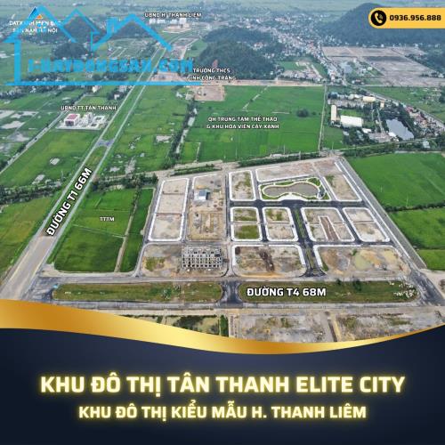 Bán đất nền dự án Khu đô thị Tân Thanh Elite City huyện Thanh Liêm, Hà Nam đã có sổ đỏ - 4