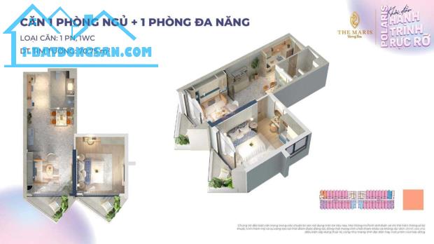 Đặt chỗ booking căn hộ Polaris The Maris Vũng Tàu liên hệ: 0901 325 595