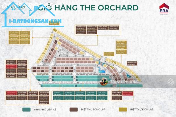 Bán biệt thự, nhà phố The Orchard, Sycamore, đối diện Aeon Mall, Giá bán gốc từ CĐT