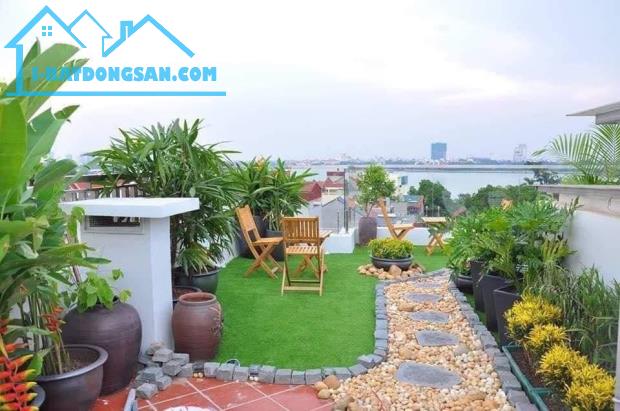 Bán nhà mặt ngõ Võng Thị, view Hồ Tây, Ô Tô 106m2 7 tầng thang máy MT 6.5m chỉ 36 tỷ