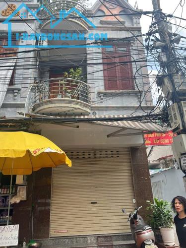 Bán gấp nhà 2,5 tầng  mặt đường phương lưu , vạn Mỹ, ngô quyền. HP. 4,98tỷ. 56m2. Đường 10