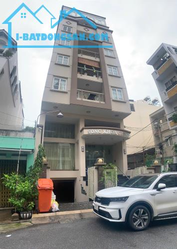 Hầm-7 tầng góc 2MT hẻm 10m đường Hoàng Văn Thụ-Út Tịch Tân Bình giá 74.9 tỷ