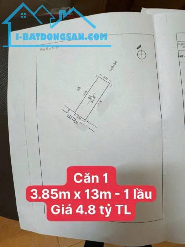 BÁN CẶP NHÀ KHU BÀU CÁT - P11 -TÂN BÌNH - 4.8 TỈ ( 3,85 x 13m) ) - 4,95 TỈ (  4,25 x 13m)