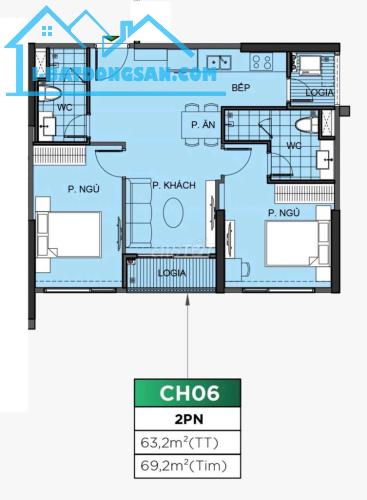 Cần bán căn góc chung cư The Zurich 2, Vinhome Ocean Park 1, hướng đẹp nhất, tầng 18 - 2