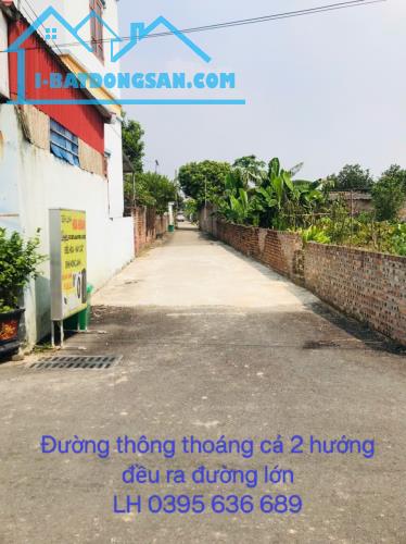 Bán đất đẹp, thông số hoa hậu, đường thông thoáng, ô tô 7 chỗ vào đất, 0395636689 - 2