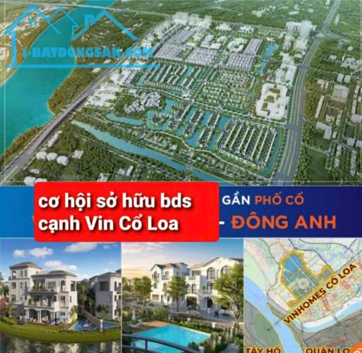 ĐẤT LẠI ĐÀ, CẠNH VIN CỔ LOA  ĐÔNG ANH, NGÕ NÔNG 15M RA Ô TÔ TRÁNH, GIÁ RẺ - 3