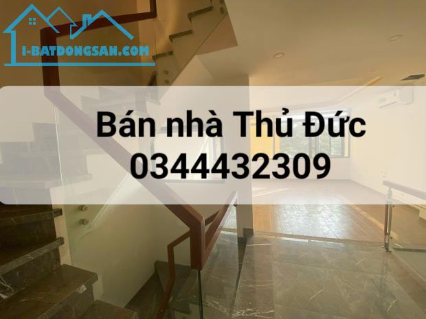 Bán nhà Thủ Đức, Siêu thị Coopmart, Quang Trung, Hiệp Phú, 110 m2, 4 tầng BTCT, 10 tỷ xx - 1