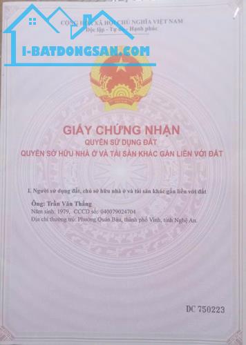 CHÍNH CHỦ BÁN NHANH LÔ ĐẤT ĐẸP Tại Xã Nghi Phong, Huyện Nghi Lộc, Tỉnh Nghệ An - 2