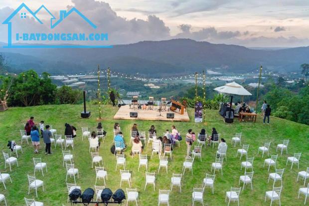 SANG NHƯỢNG KDL MIMOSA 13000M2 VIEW ĐỒI THÔNG CÓ SẴN CƠ SỞ HẠ TẦNG P10 TP ĐÀ LẠT 500TR - 1