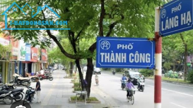 MẶT PHỐ LÁNG HẠ, ĐỐNG ĐA, VỈA HÈ CỰC RỘNG, KINH DOANH CỰC KHỦNG, DT 57M2 x 4T GIÁ 18 TỶ