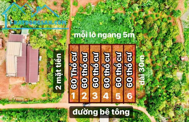 Đất thổ cư mà giá siêu rẻ Cư Pong- Krong Buk- Đắk Lắk đường bê tông quy hoạch 16m cách - 1