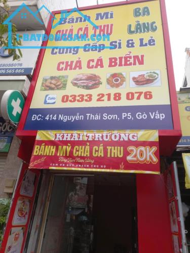 Do bận con nhỏ nên sang gấp mặt bằng đường lớn Nguyễn Thái Sơn