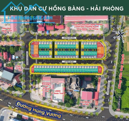 Hồng Bàng Midtown – Tài sản vững vàng, tương lai bứt phá - Chỉ có 75 Lô - Sổ đỏ từng Lô - 1