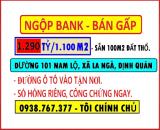 Chị gái ngộp Bank - Bán nhanh 1,290 tỷ/1.100m2 sẵn 100m2 đất thổ ngay đường 101 xã La Ngà