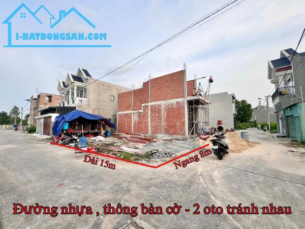 CHỦ GỬI BÁN ĐẤT GÓC 2 MẶT TIỀN (NGANG 8M) TẠI KDC HÓA AN - P. HÓA AN - BIÊN HÒA.GIÁ 3,5TỶ - 2