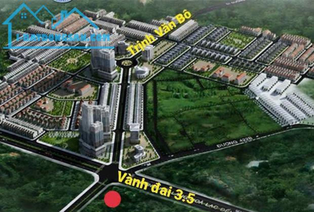 Bán Đất Dịch Vụ Vân Canh Khu 1.77ha. 48m2 Mặt Đường 12m cả vỉa hè View công viên cây xanh. - 4