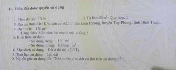 Chính chủ cần bán nhanh Nhà Vị Trí Đẹp Tại Thị Trấn Liên Hương - 1