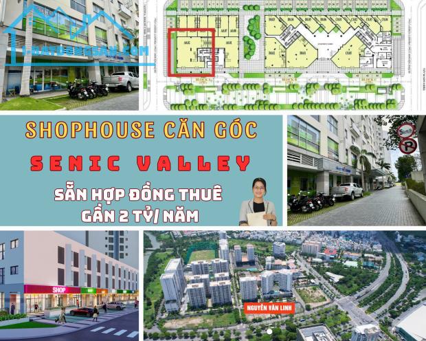 Shophouse sẵn hợp đồng thuê gần 2 tỷ/năm. Mua trực tiếp chủ đầu tư. Thanh toán 20% đến