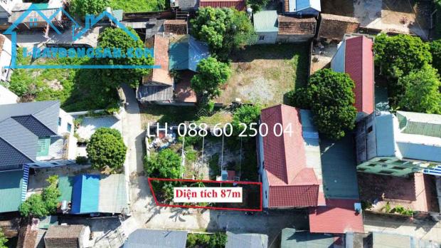 Bán đất lô góc 87m full thổ cư rất đẹp, cách QL6 cũ 200m, đông sơn chương mỹ hà nội - 1