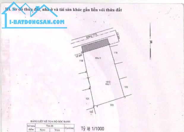 BÁN ĐẤT 29X56M, THỔ CƯ MẶT TIỀN PHẠM THỊ DÂY HÓC MÔN GIÁ 30T - 2