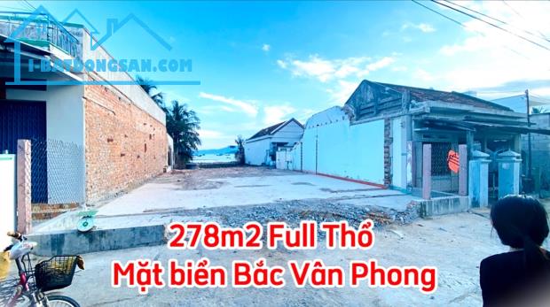 278m2 Full Thổ cư Mặt biển PK8 - Bắc Vân Phong 2 mặt đường 20m/36m - 2