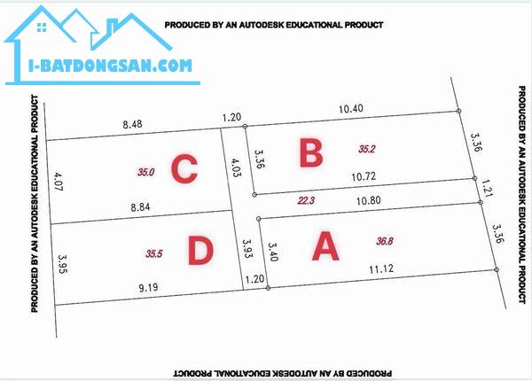 tổ hợp 4 căn liền kề liên mạc-mặt ngõ ô tô tránh-kinh doanh