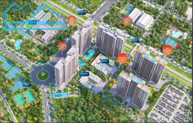 Mở bán Sola park G5-G6 - 1PN-2PN-3PN DT:59m2 Giá 3.3tỷ Vay 0Đ 30T 2 Toà Cuối Cùng Vinhomes - 1