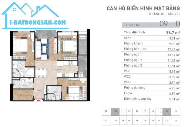 BÁN CĂN HỘ CAO CẤP 3 PHÒNG NGỦ MẶT ĐƯỜNG NGUYỄN TUÂN - THANH XUÂN CHỈ HƠN 8 TỶ