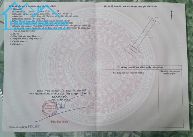 Cơ Hội Sở Hữu Lô Đất Đẹp Tại mặt tiền quốc lộ 55 nằm tại Long Điền - Chỉ Còn 1 Tỷ1 - 5