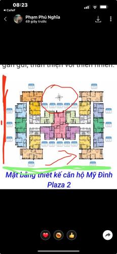 Chính chủ bán căn góc 3 PN, 2WC Mỹ Đình Plaza 2, FULL ĐỒ 118,8m2, Sổ đỏ pháp lý rõ ràng - 1