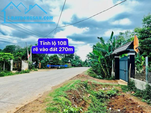 Chỉ một lô duy nhất vị trí xuất sắc hẻm 1 tỉnh lộ 10 diện tích 150m2 sẵn 60m2 thổ cư chỉ - 1