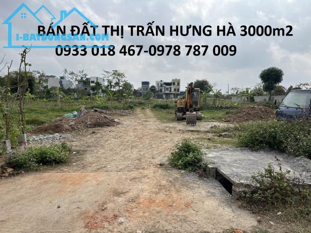 Bán đất thị trấn hưng hà, thái bình 3000m2-0933 018 467-0978 787 009 - 3