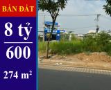 bán đất nhà bè dưới 9 tỷ. góc 2 mặt tiền đường đào sư tích. dt: 13 x 21m