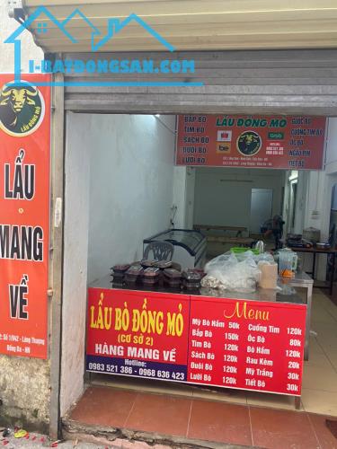 Cho thuê mặt bằng mặt tiền siêu đẹp 1/942 Láng Thượng, Đống Đa, Hà Nội