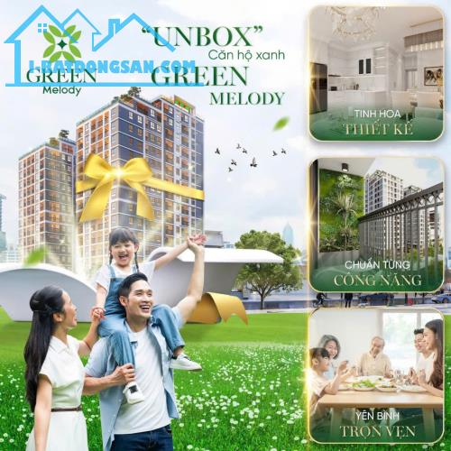 Căn hộ Green Melody giá cực tốt, chỉ 35 triệu/m tại Trung tâm TP.Cần Thơ, 3 Mặt tiền