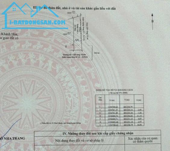 Bán nhà 3 tầng lô góc dt102m  Hẻm Lê Hồng Phong, Phước Tân,Nha trang,TTTP giá chỉ 6 tỷ 500