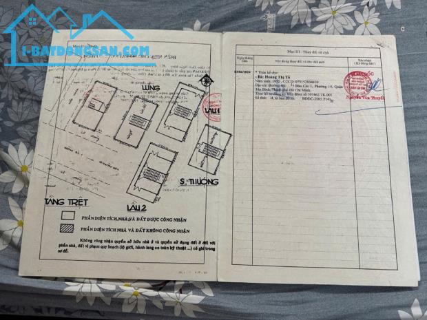 Bán Nhà MẶT TIỀN ĐƯỜNG BÀU CÁT 1,  55m2, 5TẦNG, P14, Tân Bình(14,68 TỶ/BỚT LỘC)