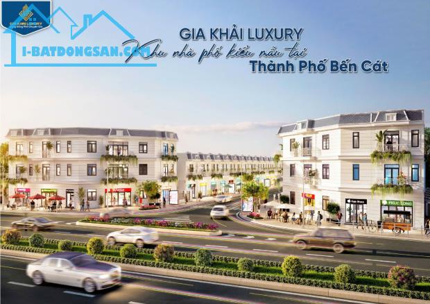 Gia khải Luxury mặt tiền đại lộ hùng vương giá từ 2,8 tỷ/ căn - 1