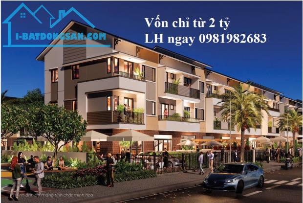 Chốt ngay!giá chủ đầu tư!nhà phố 120m2 giáp Hà Nội, dự án Centa Riverside, vốn từ 2 tỷ! - 1