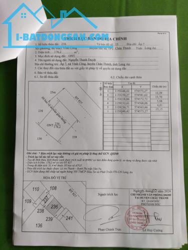 Chính Chủ Cần Bán Lô Đất Có Sẵn Nhà Xưởng Mặt Tiền DT827A Châu Thành Long An - 1