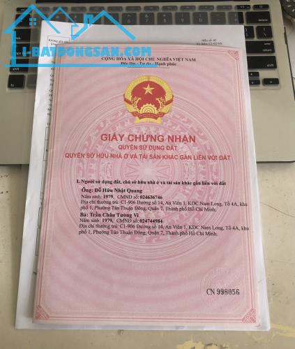 Chính chủ cần bán lô đất tại Khu Dân Cư Sài Gòn Vilage Long Hậu. Sổ sẵn. Công chứng ngay - 2