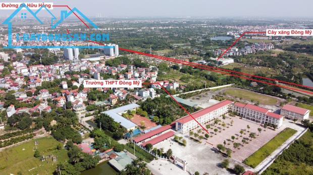 ĐẤT ĐÔNG MỸ, Ô TÔ VÀO NHÀ, 38M2 MẶT TIỀN 4,8M 3,1 tỷ