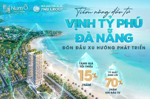 BÁN CĂN HỘ MẶT TIỀN BÃI BIỂN ĐÀ NẴNG, TRẢ TRƯỚC CHỈ 650 TR, SỞ HỮU NGAY CĂN VIP